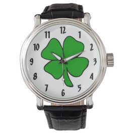 Reloj De Pulsera Shamrock irlandés
