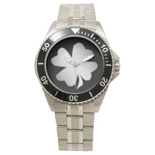 Reloj De Pulsera Shamrock plateado