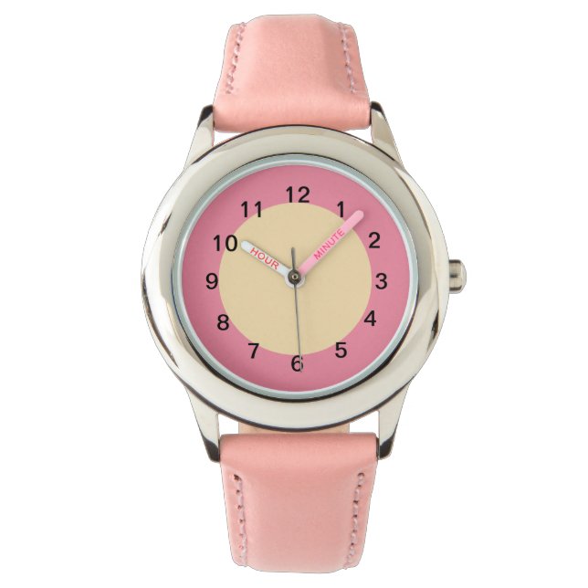Reloj De Pulsera Sherbet y Peach (Anverso)