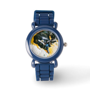 Reloj De Pulsera Shetland Sheepdog Dreaming
