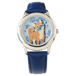 Reloj De Pulsera Shiba pensativo Inu