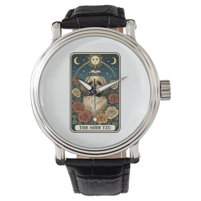 Reloj De Pulsera Shih Tzu (Anverso)