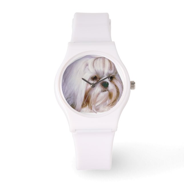 Reloj De Pulsera Shih Tzu Dog (Anverso)