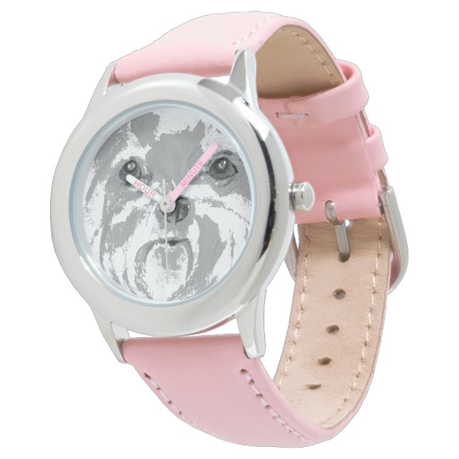 Reloj De Pulsera Shih Tzu Dog (Angular)