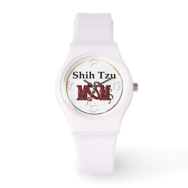 Reloj De Pulsera Shih Tzu Mom (Anverso)