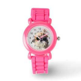 Reloj De Pulsera Shih Tzu Too Guay para ti Foto Gafas de sol