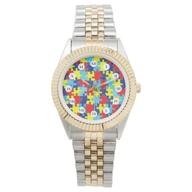 Reloj De Pulsera Shirley Taylor rompe el rompecabezas de la concien (Anverso)