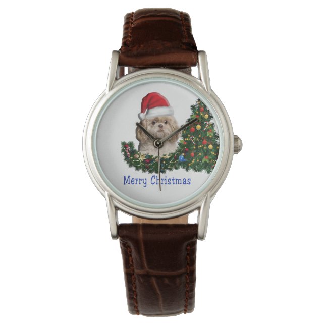 Reloj De Pulsera Shitzu (Anverso)