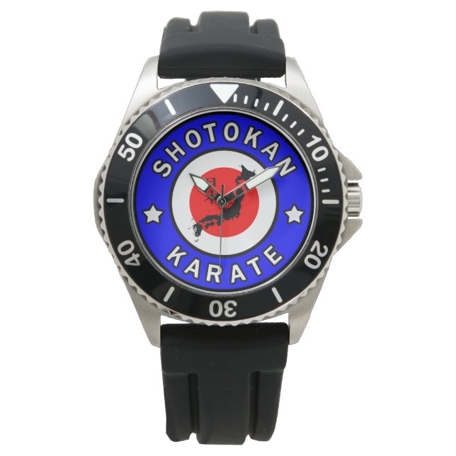 Reloj De Pulsera Shotokan Karate (Anverso)