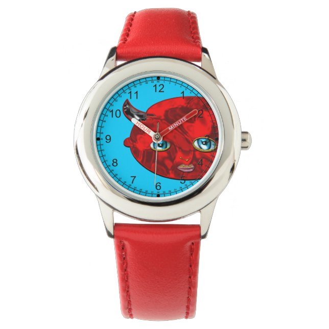 Reloj De Pulsera Shy Lil Devil (Anverso)