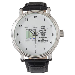 Reloj De Pulsera Si usted no es precipitado del Supernate de la