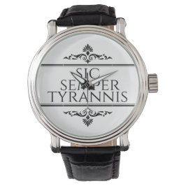 Reloj De Pulsera Sic Semper Tyrannis
