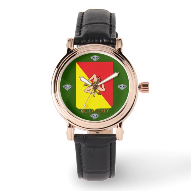Reloj De Pulsera Sicily Escudo Watch (Anverso)