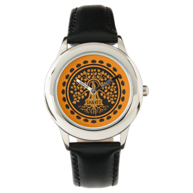 Reloj De Pulsera Siddhartha Gautama, arte budista (Anverso)