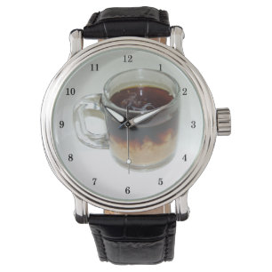 Reloj De Pulsera Siempre es hora de ver el café con muñecas