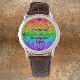 Reloj De Pulsera Siempre tiempo de arco iris