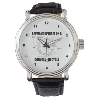 Reloj De Pulsera Siempre Trabajo En Un Ciclo Convolucionado (Krebs)