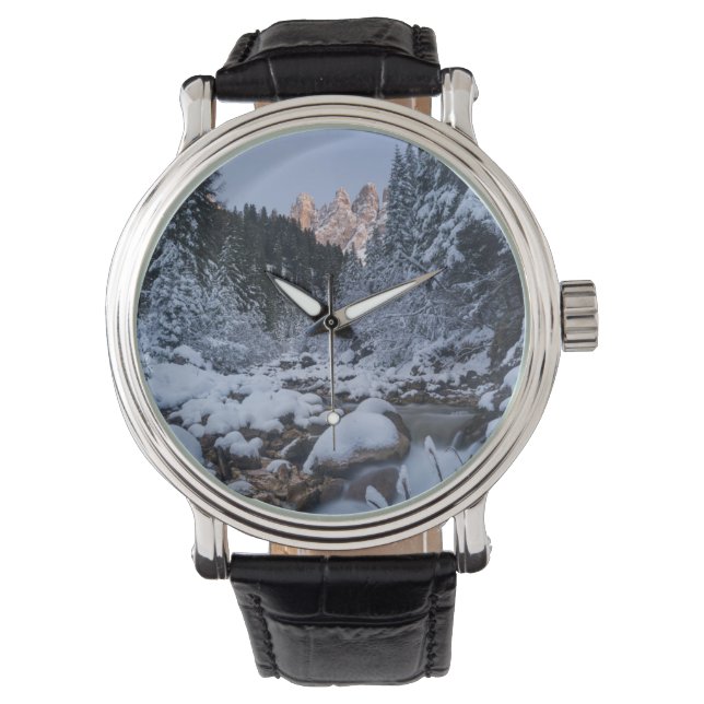 Reloj De Pulsera Sierra de Geisler cubierta de nieve (Anverso)