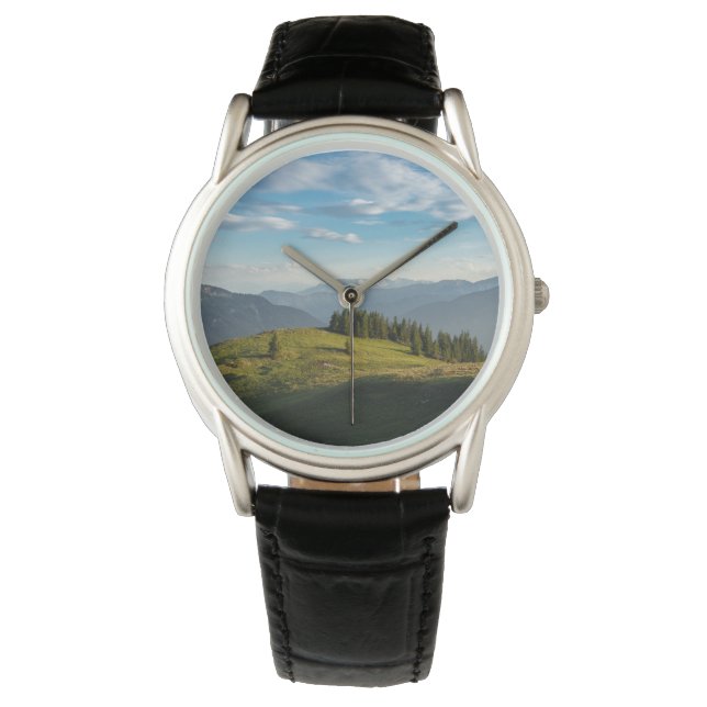 Reloj De Pulsera Sierra | Lago Spitzingsee, Alpes suizos (Anverso)