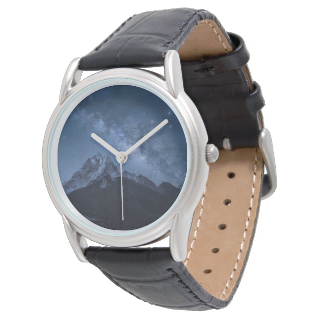 Reloj De Pulsera Sierra | Montaña Thamserku, Nepal (Angular)