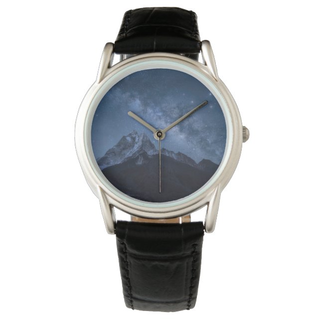 Reloj De Pulsera Sierra | Montaña Thamserku, Nepal (Anverso)