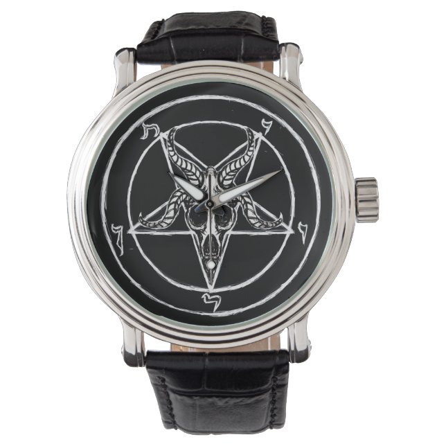 Reloj De Pulsera Sigil Of Baphomet Vintage Watch (Anverso)