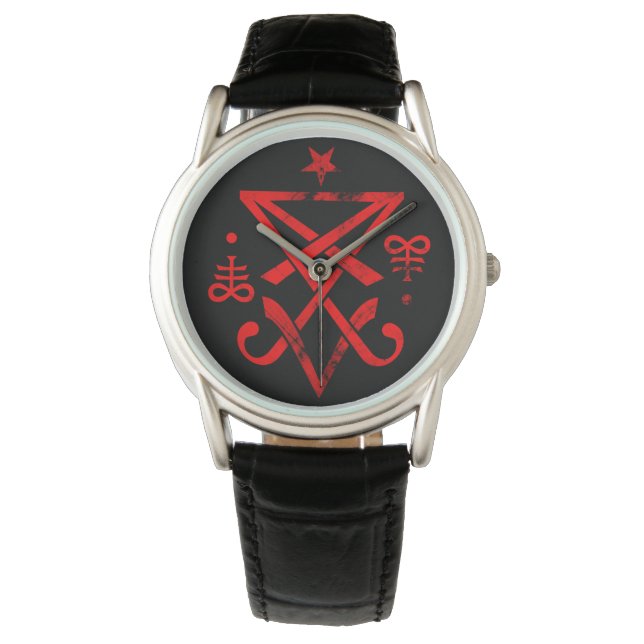 Reloj De Pulsera Sigilia de Lucifer (Anverso)