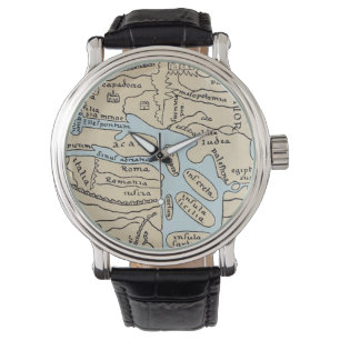 Reloj De Pulsera Siglo II del MAPA DEL MUNDO