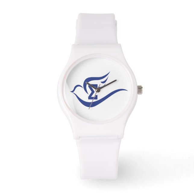 Reloj De Pulsera Sigma Dove Sporty Silicone Watch (Anverso)