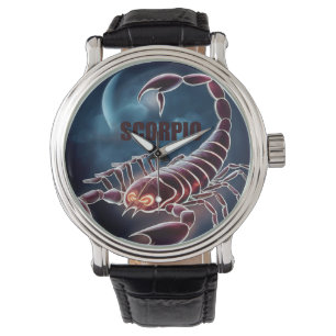Reloj De Pulsera Signo de astrología de Scorpio