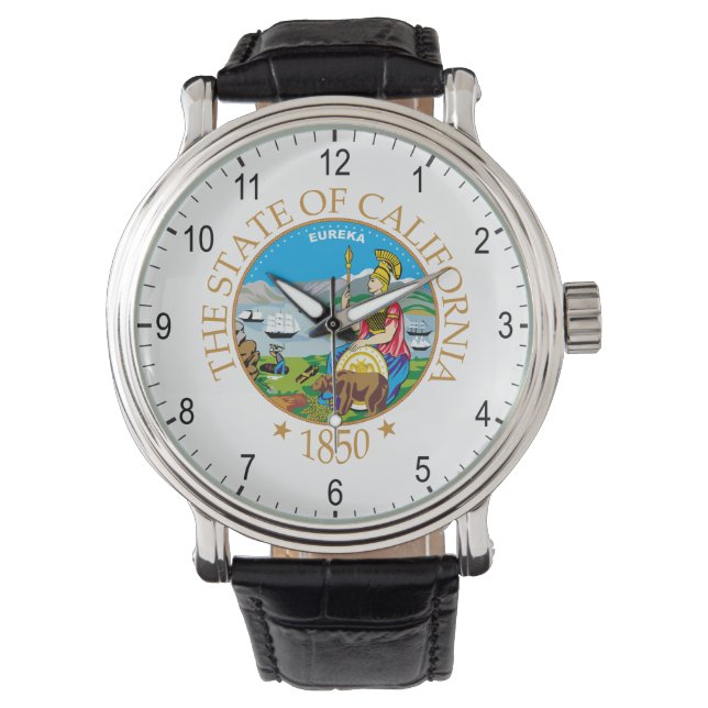 Reloj De Pulsera Signo de California (Anverso)