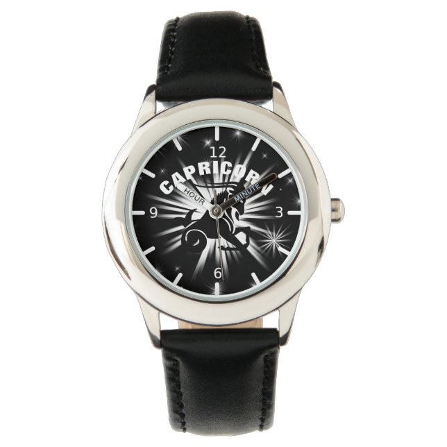 Reloj De Pulsera Signo de Capricornio (Anverso)