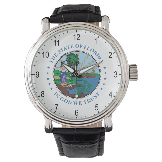 Reloj De Pulsera Signo de Florida (Anverso)