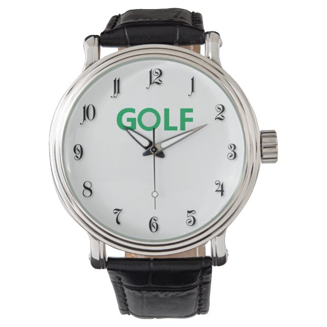 Reloj De Pulsera Signo de golf (Anverso)