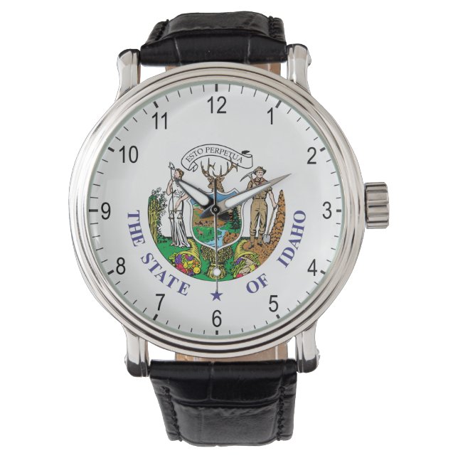 Reloj De Pulsera Signo de Idaho (Anverso)