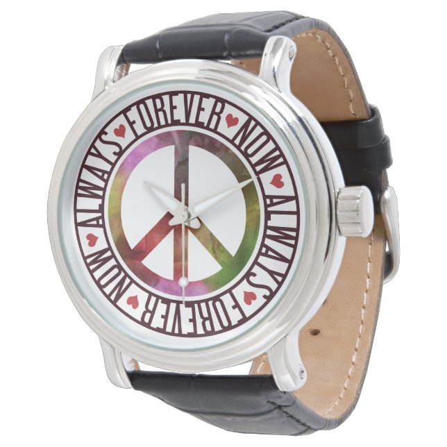 Reloj De Pulsera signo de la paz | Ahora Siempre Por Siempre (Angular)