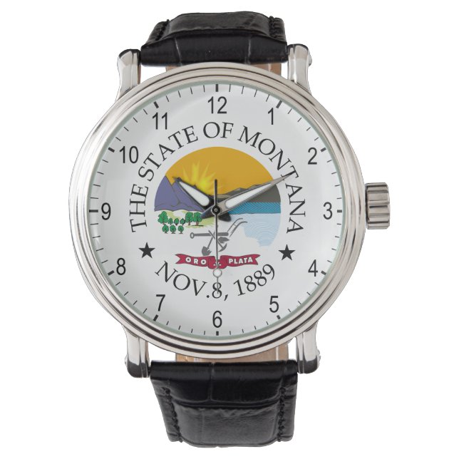Reloj De Pulsera Signo de Montana (Anverso)