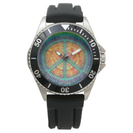Reloj De Pulsera Signo de paz tinte