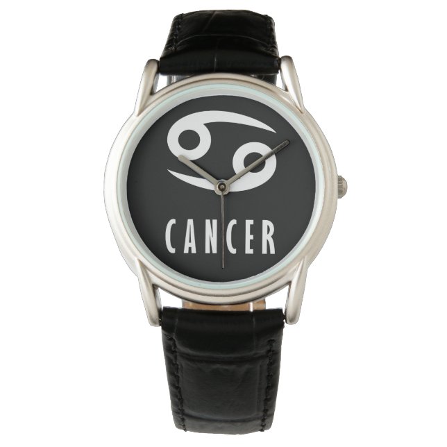 Reloj De Pulsera Signo de zodiaco de cáncer (Anverso)