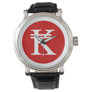 Reloj De Pulsera Signo monetario Kip Lao / Laotiano