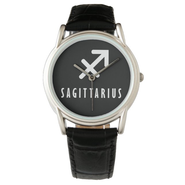 Reloj De Pulsera Signo Sagittarius zodiac (Anverso)