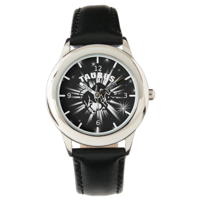 Reloj De Pulsera Signo Taurus (Anverso)