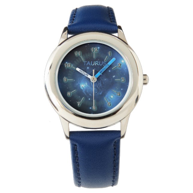 Reloj De Pulsera Signo Taurus zodiac (Anverso)