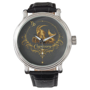 Reloj De Pulsera Signo zodiacal único de Capricornio, signo estelar