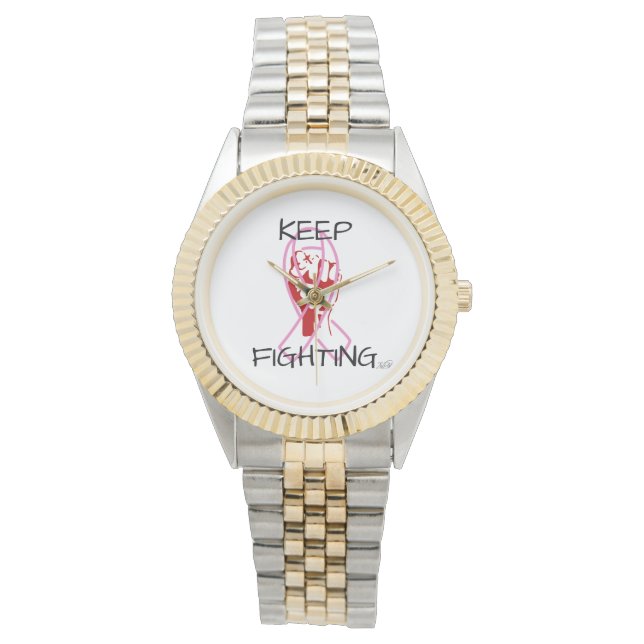 Reloj De Pulsera Sigue Luchando (Anverso)