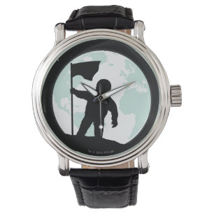 Reloj De Pulsera Silhouette Astronauta