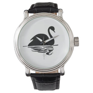 Reloj De Pulsera Silhouette Black Swan
