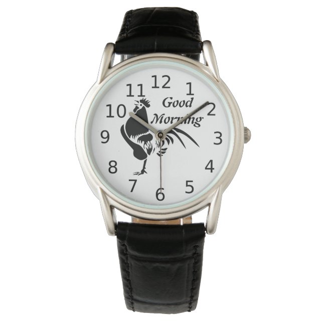Reloj De Pulsera Silhouette de Black Rooster (Anverso)