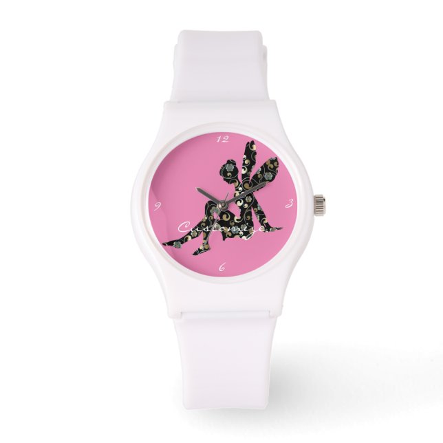 Reloj De Pulsera Silhouette de hadas Thunder_Cove (Anverso)