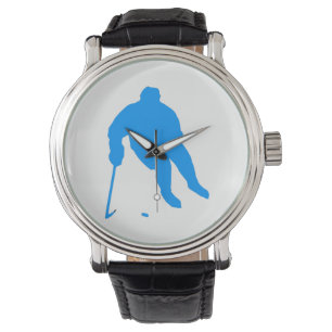 Reloj De Pulsera Silhouette de hockey